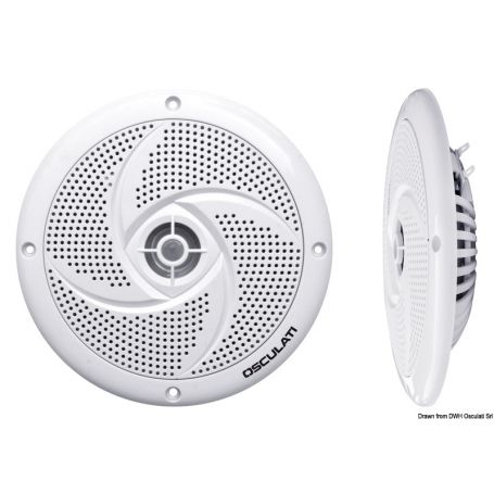 Ultra-flat dual cone stereo speakers