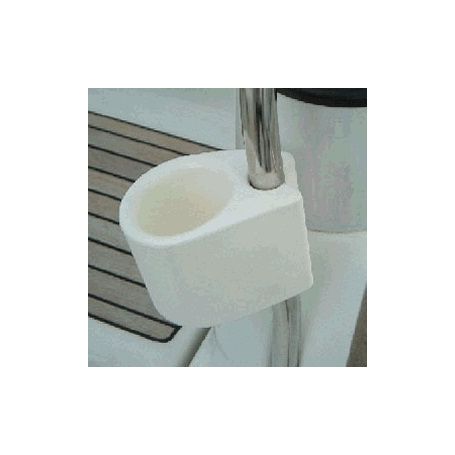 Blue snap-together drink holder