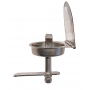 Alzapagliolo ad incasso inox