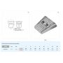 ALL-ALUMINIUM ENGINE MOUNTING PLATE FOR VOLVO DPS-A/B