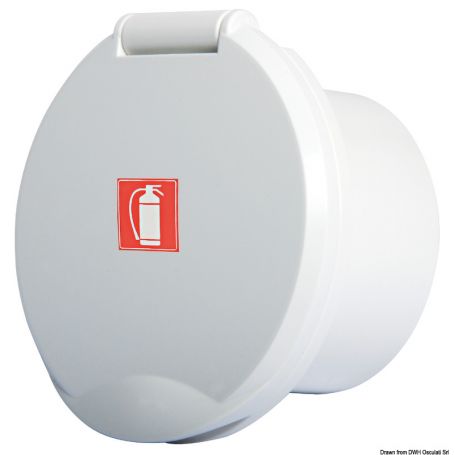 Vano in ABS bianco
