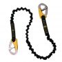 Safety Line Life-Link, double, elastic, ISO 12401, L 100-180cm