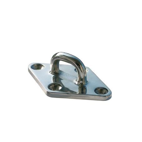 PIASTRINA ROMBOIDALE C/CAVOLLOTTO MM.67 X 38