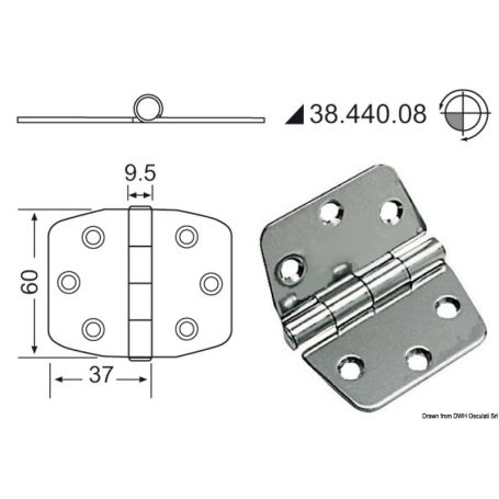 Cerniera 2 mm