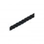 BLACK POLYESTER BRAID, 14 MM