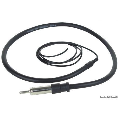 FM/AM wire-free antenna