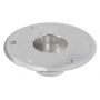 Replacement bases for conical table legs.