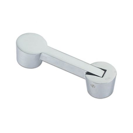CHROME-PLATED FLUSH HINGE, 190 MM