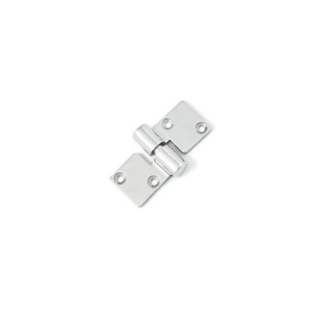 REMOVABLE RIGHT STAINLESS STEEL HINGE A4 mm. 92 X 36 X 5