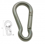 STAINLESS STEEL 316 T.B. CARABINER 8 X 80