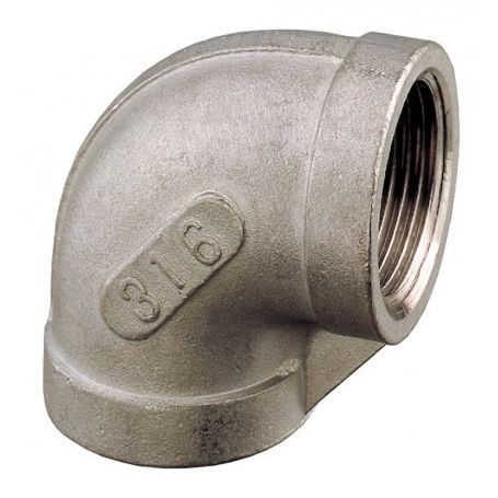 316 stainless steel 1" elbow FF