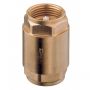 SPRING CHECK VALVE IN BRASS 1"