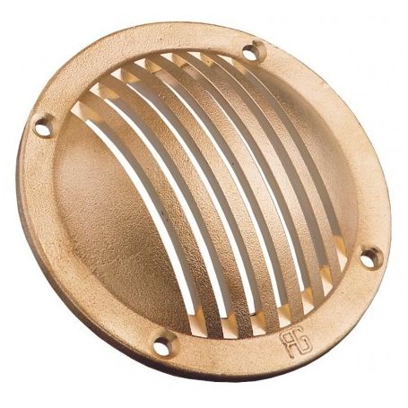 ROUND BRASS HEADSET 100 MM.