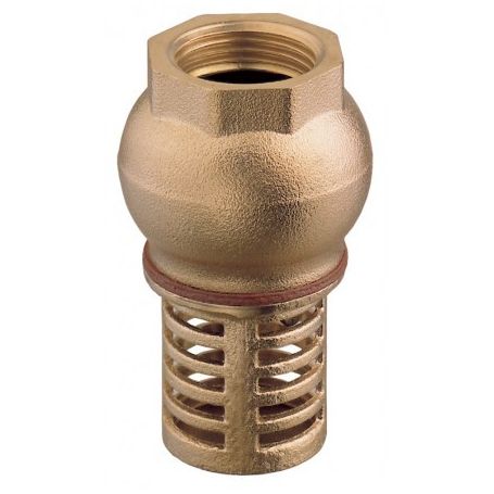 BRASS BOTTOM VALVE 1"