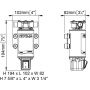 HELICAL IMPELLER PUMP 28L/MIN. "UP 1 - JS 12 V"