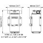 RUBBER IMPELLER PUMP 45L/MIN. "UP1-M 24V"