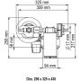 AUTOCLAVE + VASO 5L 24V "UP12/A-V5" 
"UP12/A-V5" 5L 24V AUTOCLAVE + TANK