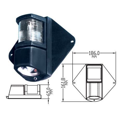 COMBINED LED TREE HEADLIGHT