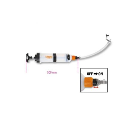 PP syringe for 1500cc oil - 1756D.