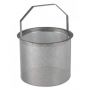 STAINLESS STEEL BASKET D.124xH.108 - art 1162-1163 2