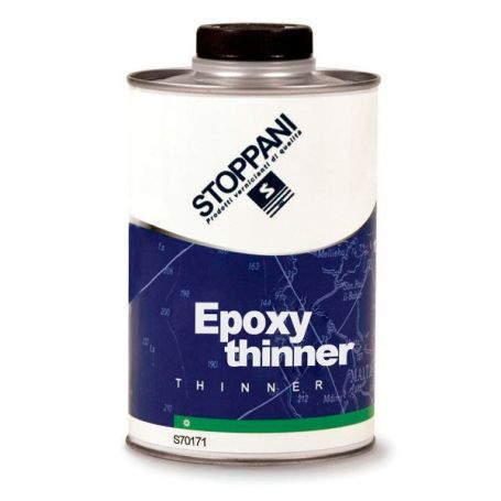 EPOXY THINNER STOPPANI 1LT translates to "EPOXY THINNER STOPPANI 1 liter."