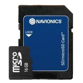 Cartuccia MicroSD cartografia Navionics Plus