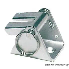 Dispositivo di sicurezza Chain Stopper Delux in lamiera stampata + microfusione.