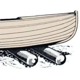 Rullo alaggio per varo scafi Roll Boats