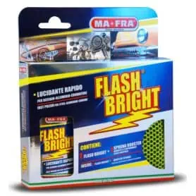 Kit Flash Bright Polish lucidante acciaio e cromature