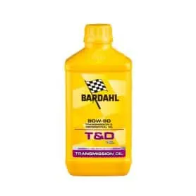 Olio per ingranaggi e piedi Bardahl T&D 80W 90 - 1lt