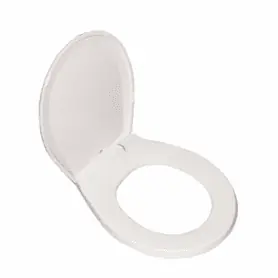 PLASTIC REPLACEMENT CAP FOR TOILET - WHITE