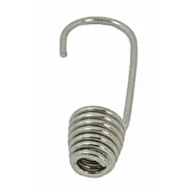 STAINLESS STEEL HOOK D.10 MM FOR ELASTIC BRAID