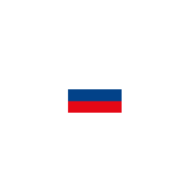 FEDERAL FLAG OF RUSSIA 40 X 60 CM