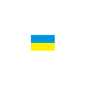 UKRAINIAN FLAG CM. 40 X 60