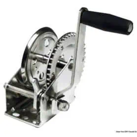 Stainless steel Dual Drive winch.