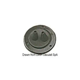 Rubber bellows for remote control cables