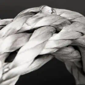 High-strength unraveled braid made of Oblix material.