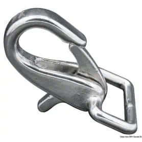 AISI 316 stainless steel snap hooks with trigger mechanism.