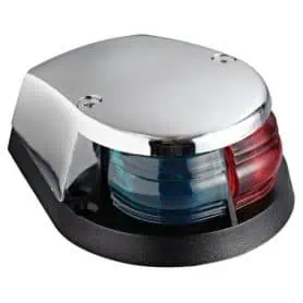 Bicolor red/green bow navigation lights in ABS.