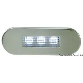 Luce di cortesia LED da incasso - frontale