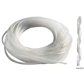 White polyethylene spiral for wiring