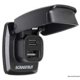 Waterproof outlet SCANSTRUT Flip Pro.