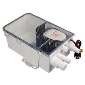 Pozzetto raccolta acque grigie, completo di pompa automatica Europump Auto