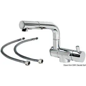 Wheel series double joint faucet