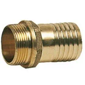 Brass cast and turned male hose connector