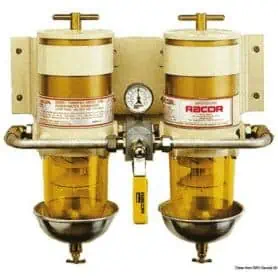 RACOR Filter - Double version with selection valve