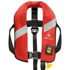 Salvagente autogonfiabile Security 150 N (EN ISO 12402-3) con gonfiaggio idrostatico HAMMAR