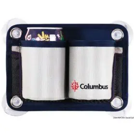 COLUMBUS bi-place cup/can holder pocket