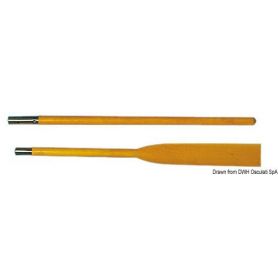 Removable oars for canoes.