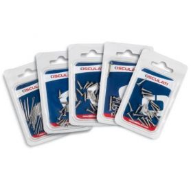 Viteria in blister - Viti a metallo testa svasata piana DIN 963 + dado DIN 934 + rondella DIN 125 / 